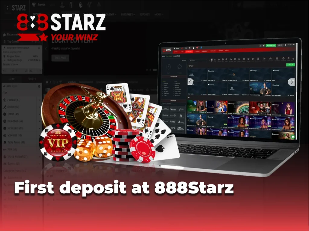 Make a first deposit