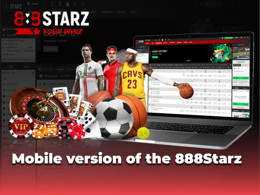 Mobile version of the website