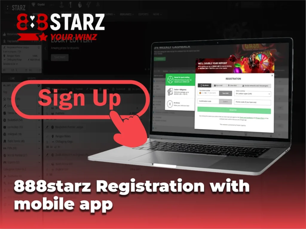 888Starz registration